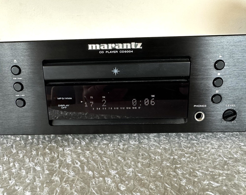 MARANTZ Model No. CD5004 CD Player (with Remote, Manual) FULLY TESTED - NICE