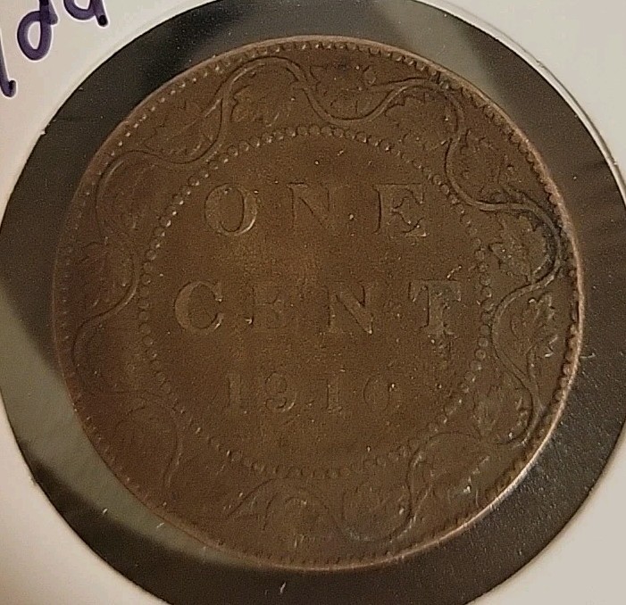 1910 Canada 1 Cent