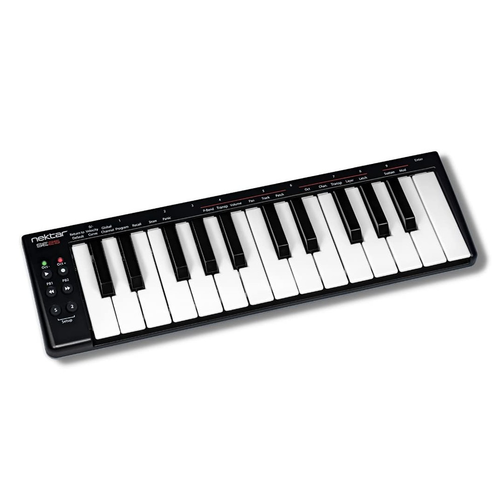 SE25 | USB MIDI Controller Keyboard with DAW Integration Black