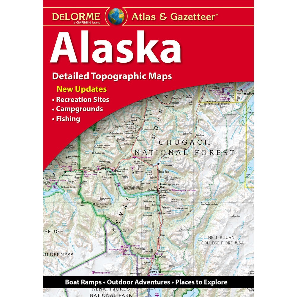 DeLorme Topographic Atlas Alaska