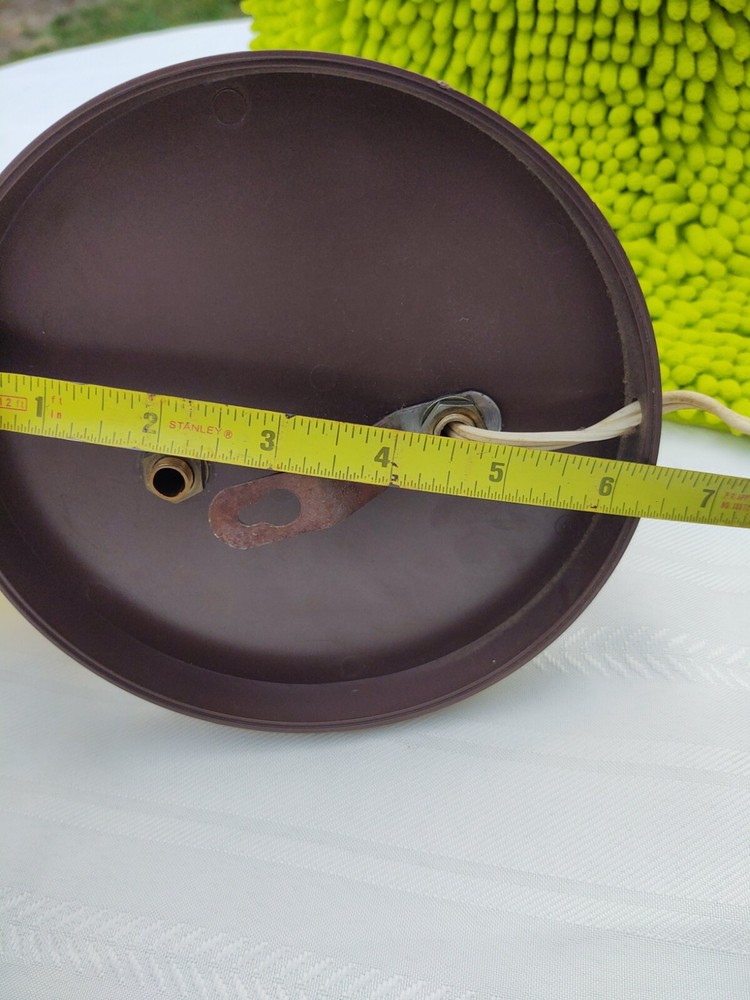 Vintage Plastic Atomic Wall Lamp, Works