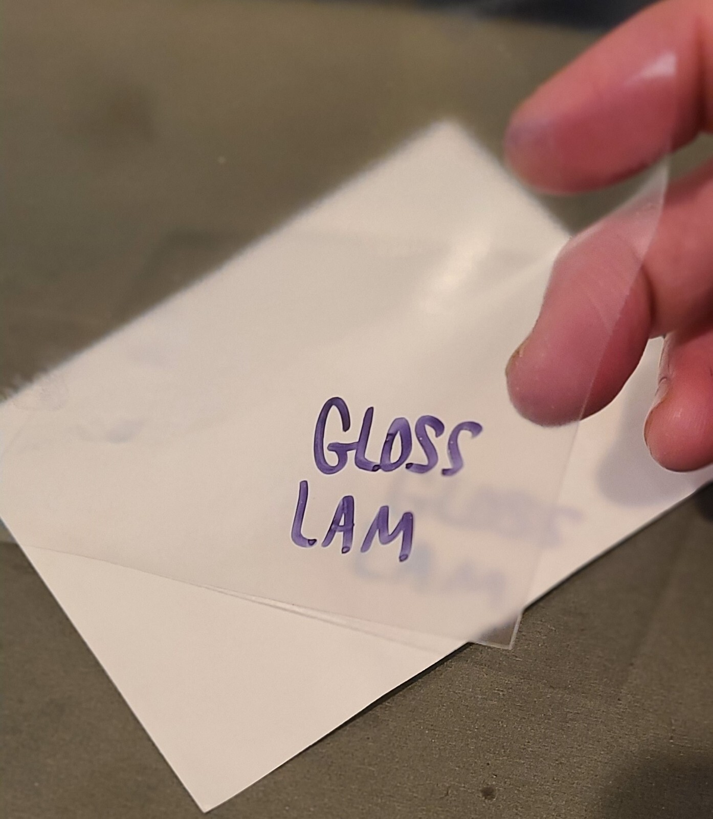 3.0 mil Gloss Clear Vinyl Cold Pressure-Sensitive Laminate Self-Adhesive UV 4-YR