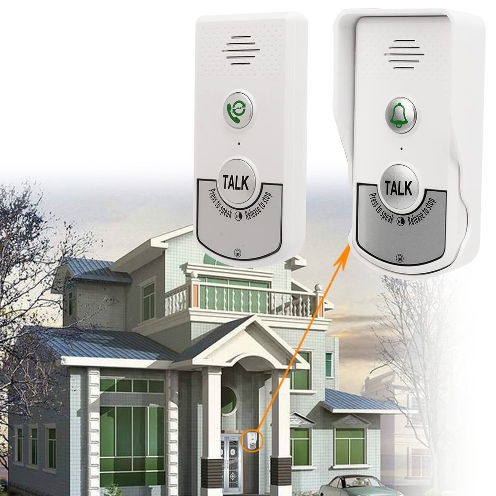 Intercom Doorbells, Outdoor Video Doorbell Camera, Home Access Control System...