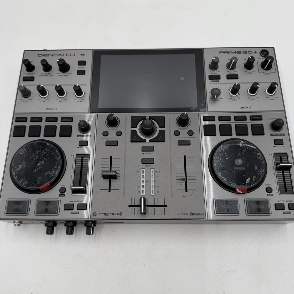 Denon DJ Prime GO PLUS Battery Powered Standalone DJ Controller Tested READ