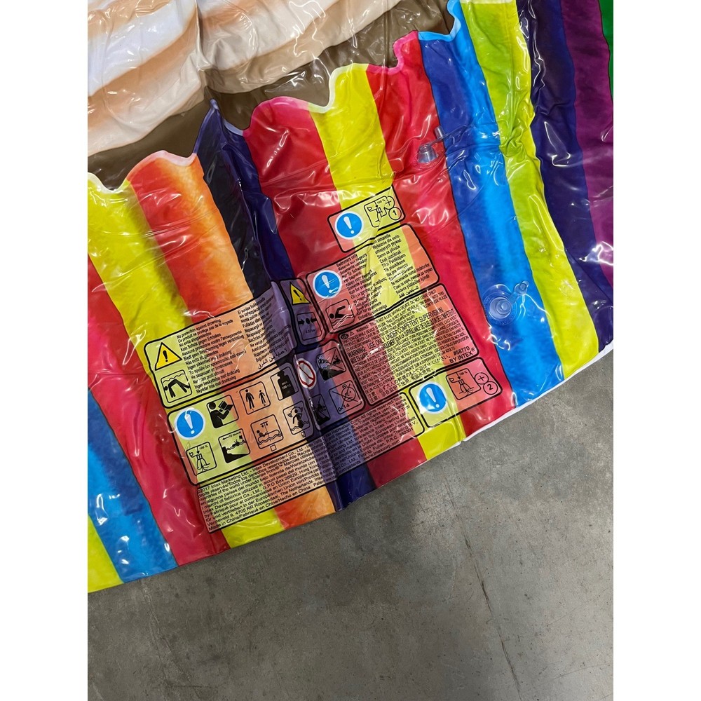 Intex Cupcake Mat Inflatable Pool Float Rainbow Sprinkles 58770EU Multicolor