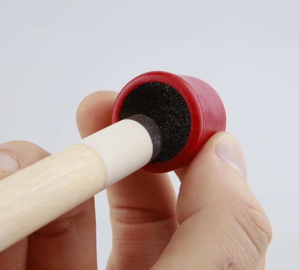 15 Pack Cue Stick Tip Repair Kit, Cue Tips Accessorie, Include 6 Pool Cue Tips,