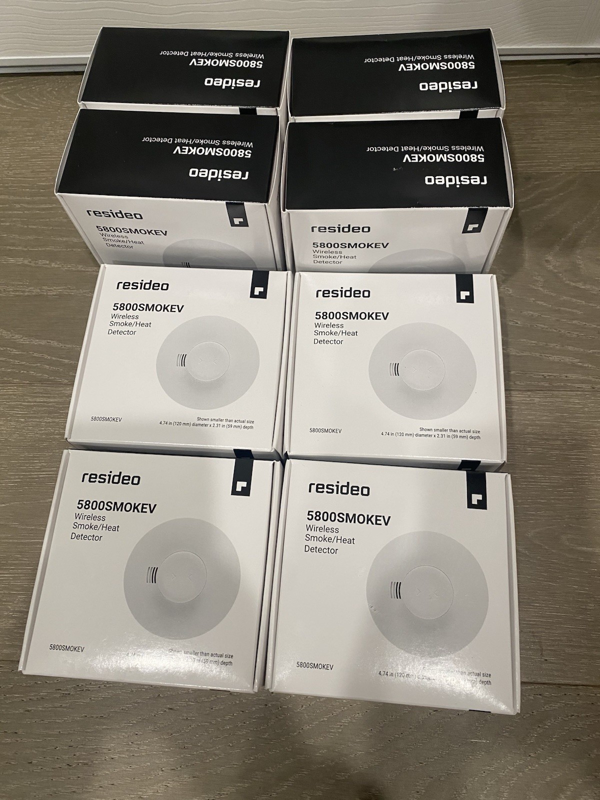 Brand New Honeywell Resideo 5800SMOKEV, Wireless Smoke Heat Detector