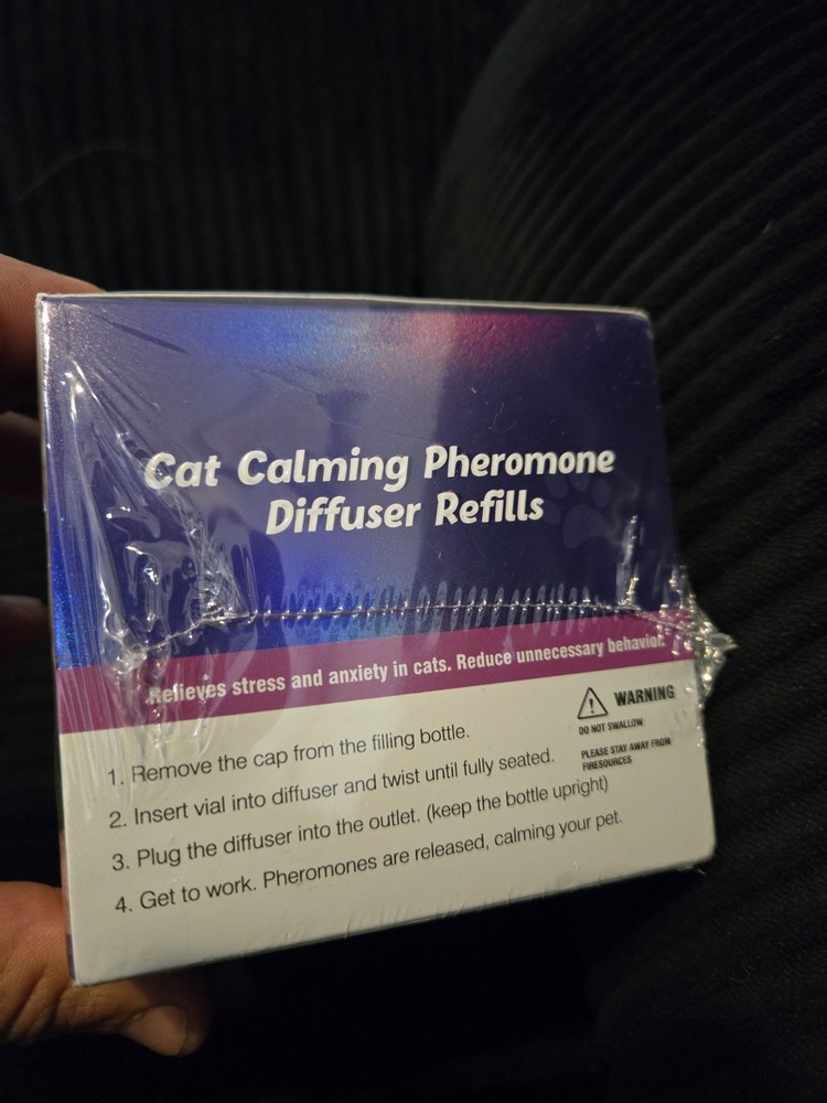 Cat Pheromones Calming Diffuser Refill 6 Pack Multicat Pheromone Diffusers - NEW