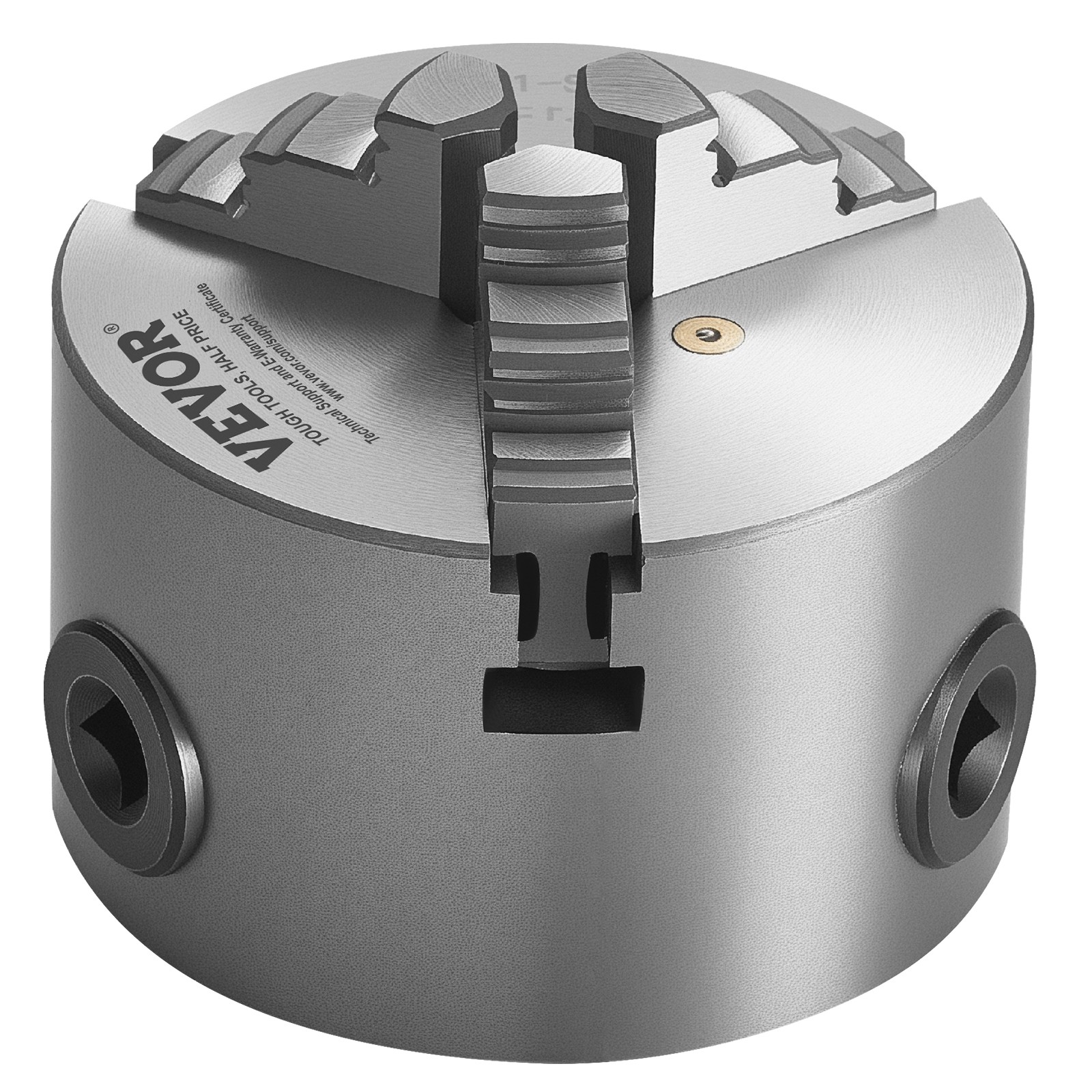 VEVOR 3 Inch 3-Jaw Self-Centering Lathe Chuck for Drilling Milling Machine 3D
