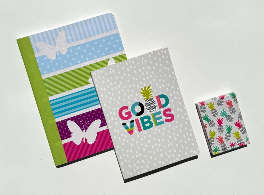 Studio C Notebook Composition Book & Mini Pocket Size Notes Pad Bundle