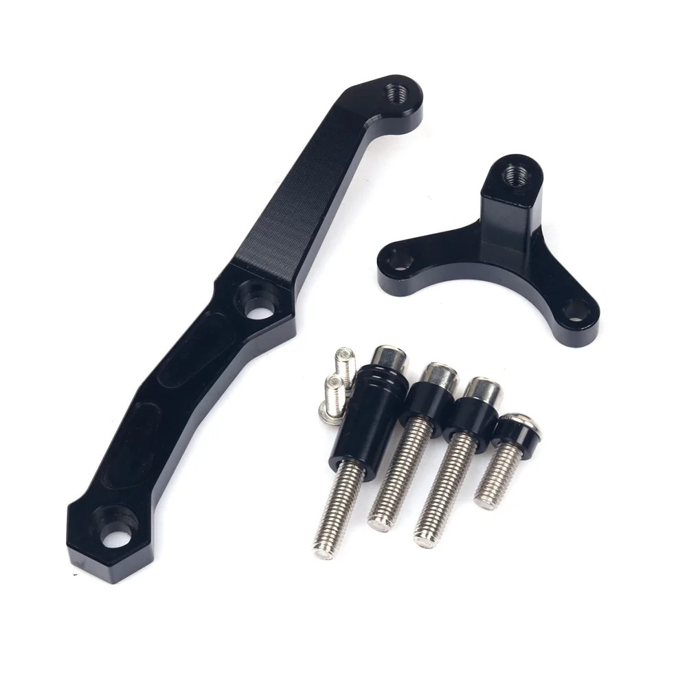Steering Damper Stabilizer Bracket Mount Kit For Kawasaki Z800 2013-2017