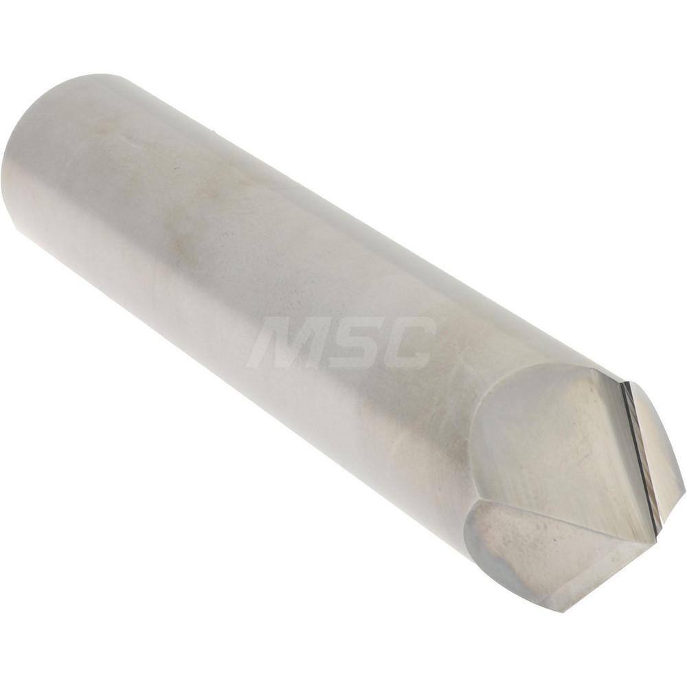 Accupro 3/4" Cutter Head Diam, 3/4" Shank, 2 Flute Single End Solid Carbide C...