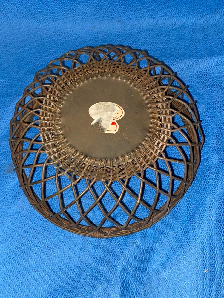 Vintage Round Metal Wire Egg Basket