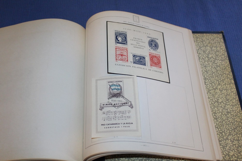 Argentina Fila Delia Specialty Album Binder BlueLakeStamps Nice! GREAT ALBUM!