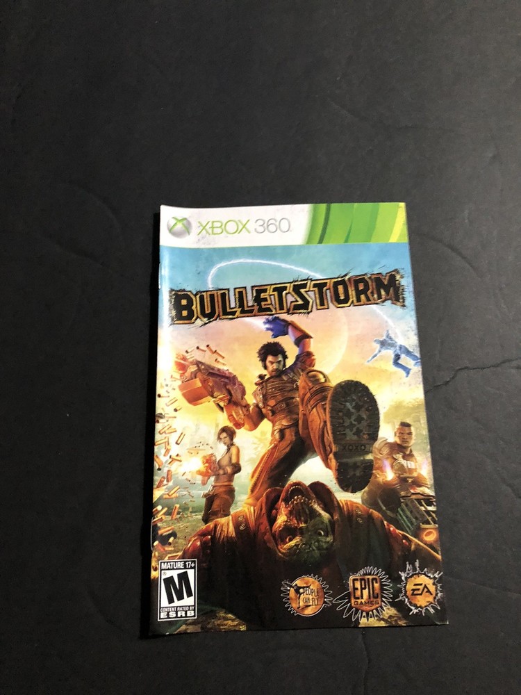 bulletstorm xbox 360 Manual Only