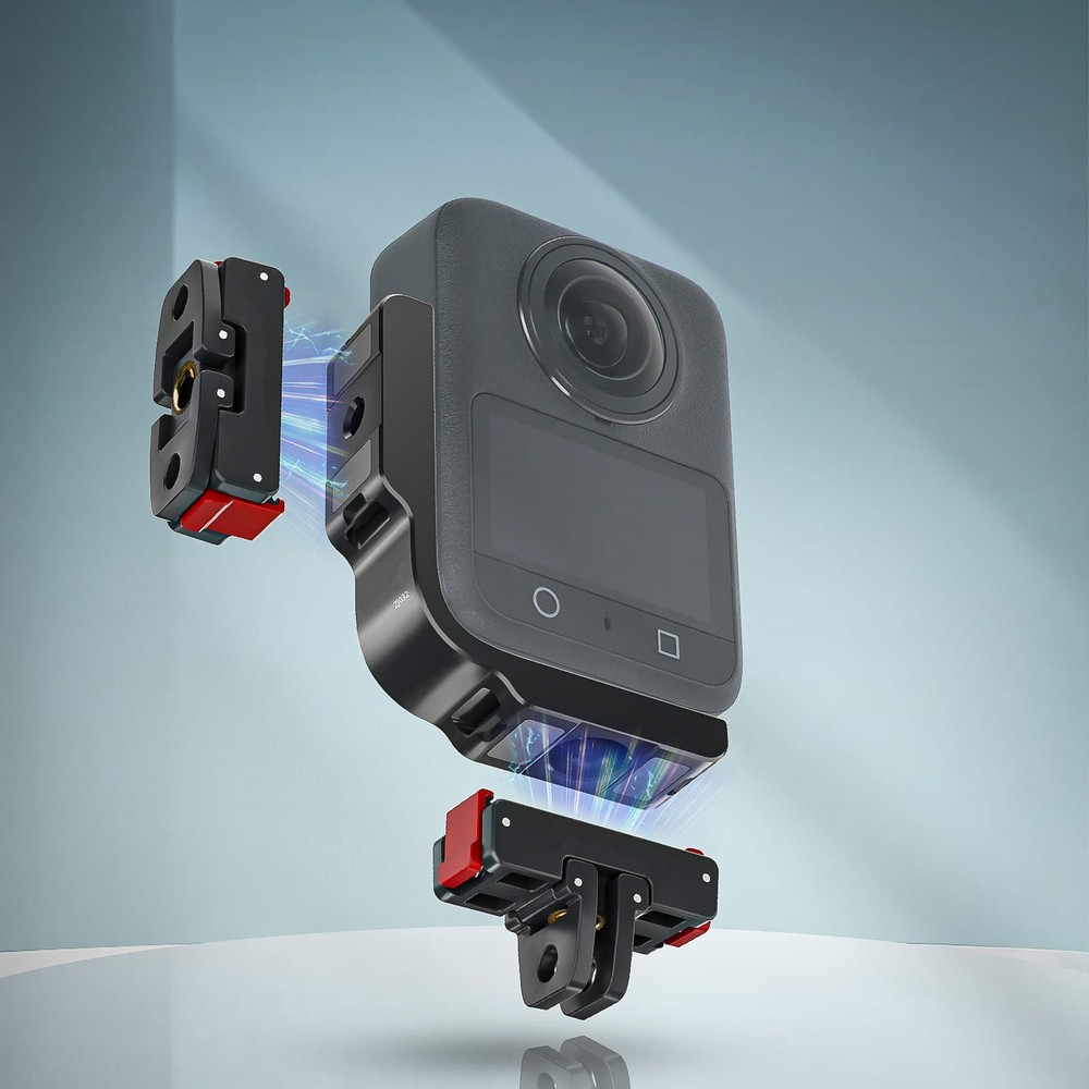 L-shaped Magnetic Quick Release Mount for DJI Osmo 360 Horizontal Vertical