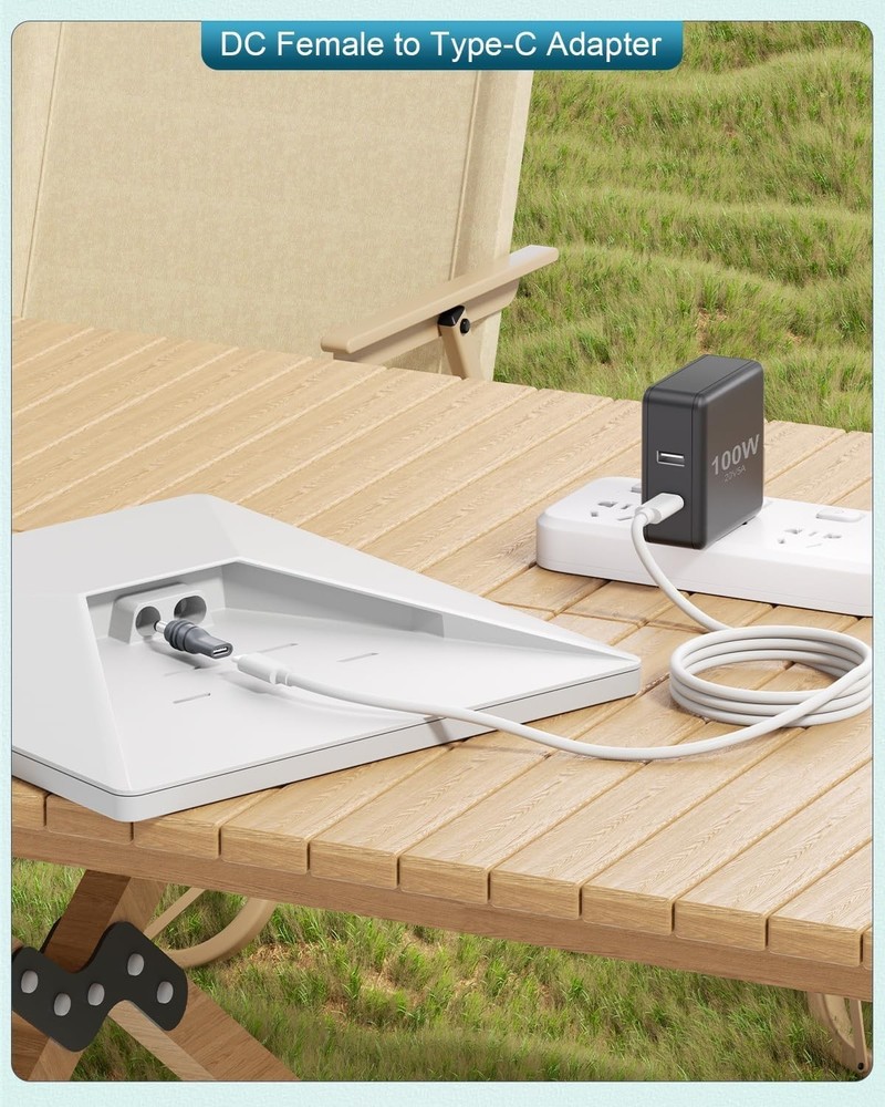 2PCS Starlink Mini USB C to DC Power Adapter - Convenient Power Solution
