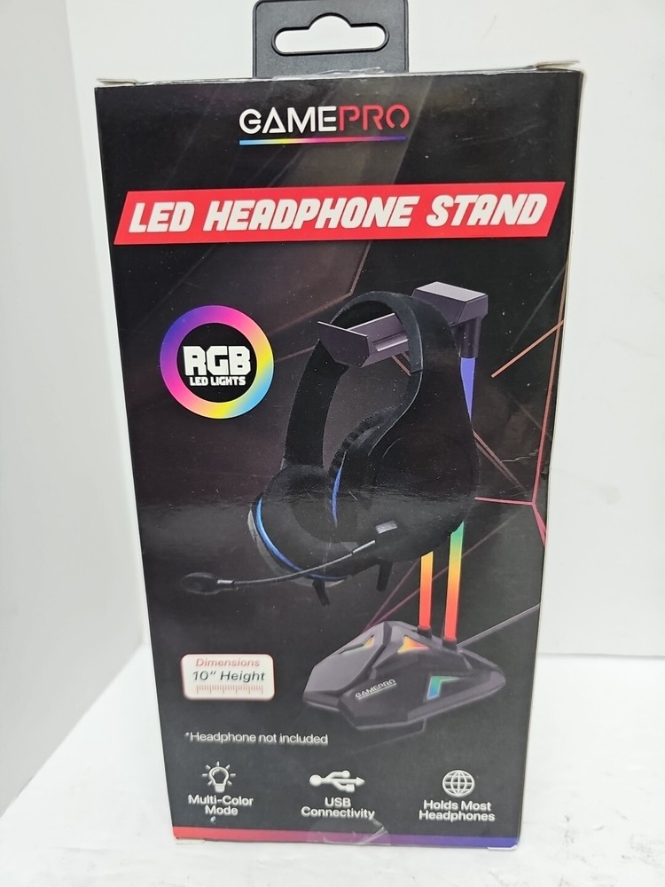 Game Pro LED Headphone Stand