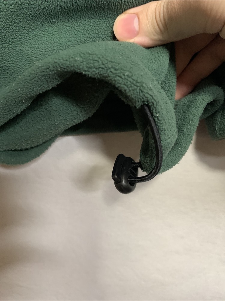 Reebok Men’s Jacket Half Zip Pullover Green Size XL