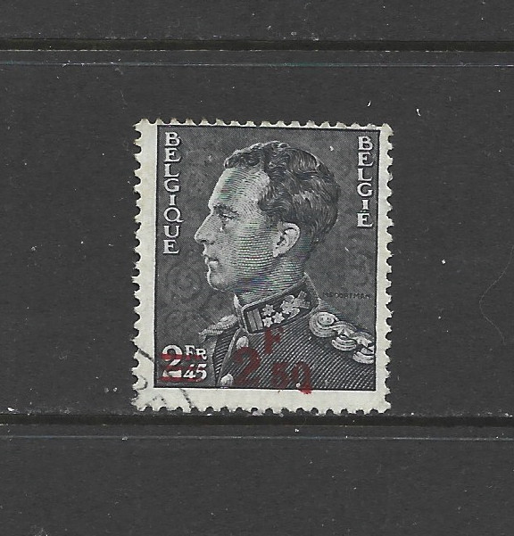 BELGIUM -1938 Overprint - USED SET.