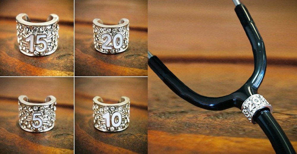 CharMED Stackable Custom Charms | Bling and Personalize Your Stethoscope