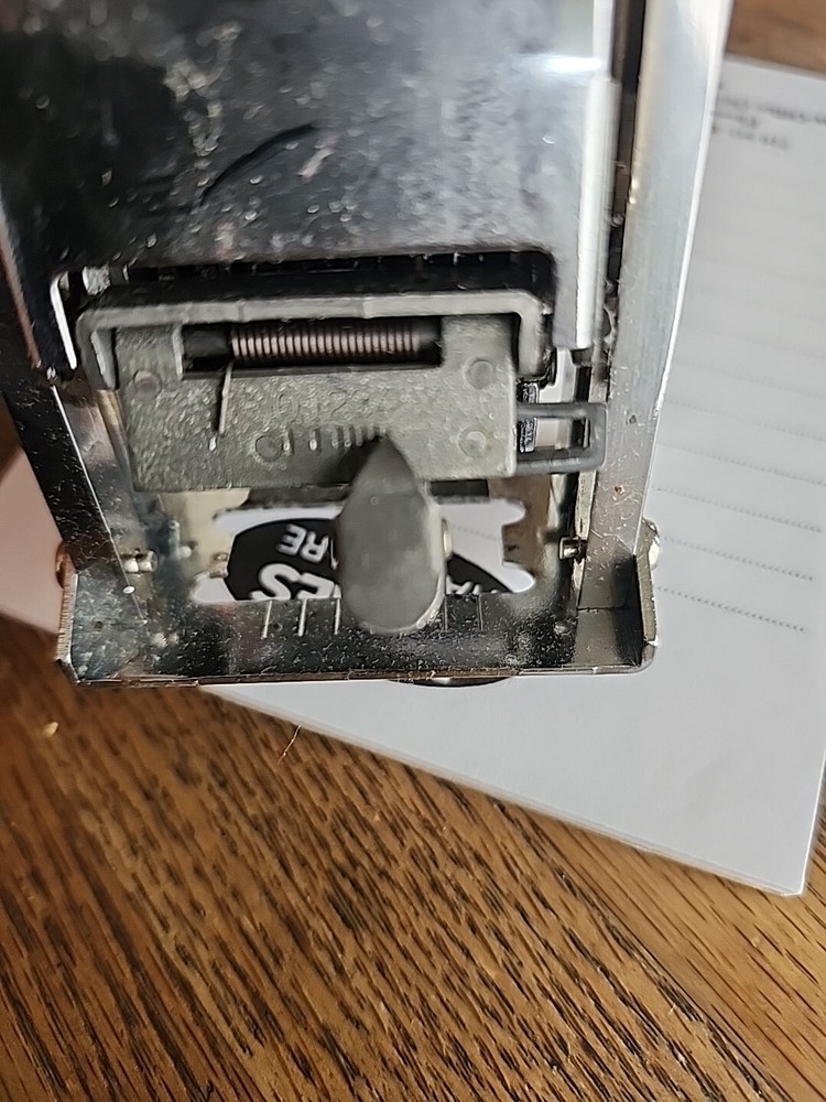 Rogers Automatic Numbering Machine Number Stamp Chrome 04213
