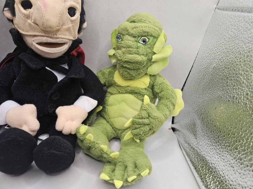 (3) CVS Stuffins Plush Universal Studio 1999 Vintage 9" Wolfman, Creature