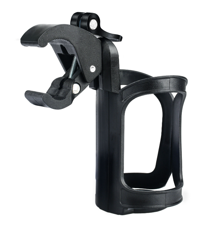Universal 360° Beverage Cup Holder For Wheelchair Walker Rollator Bike Stroller