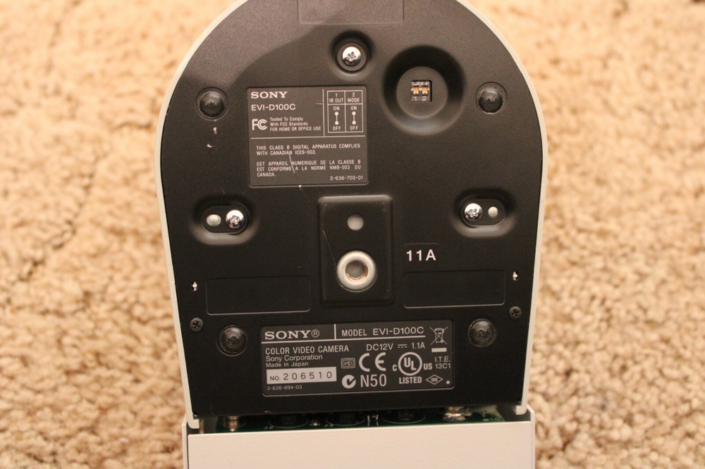 SONY EVI-D100C CAMERA VADDIO EZCAMERA