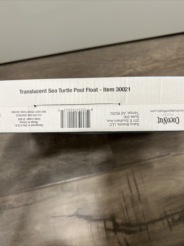 Green Sea Turtle Pool Float