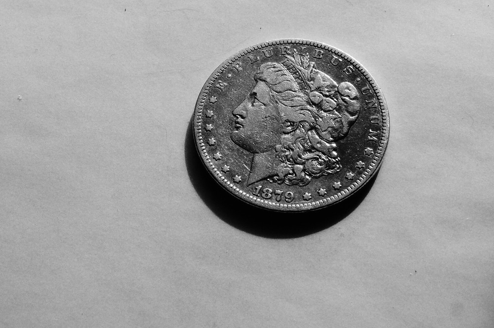 1879 p morgan silver dollar