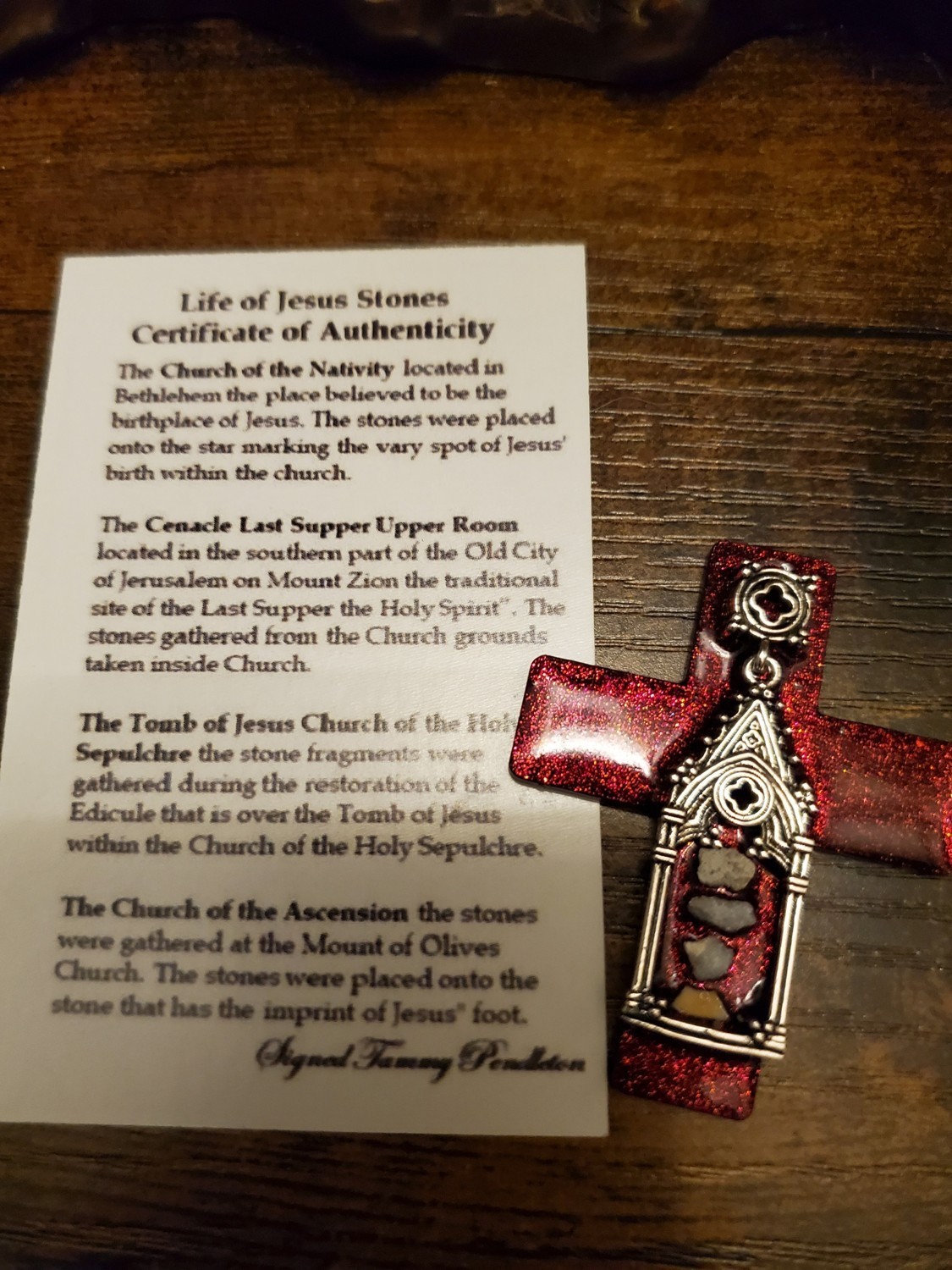 Life of Jesus Stones Nativity, Church of the Ascension, Cenacle, Tomb of Jesus