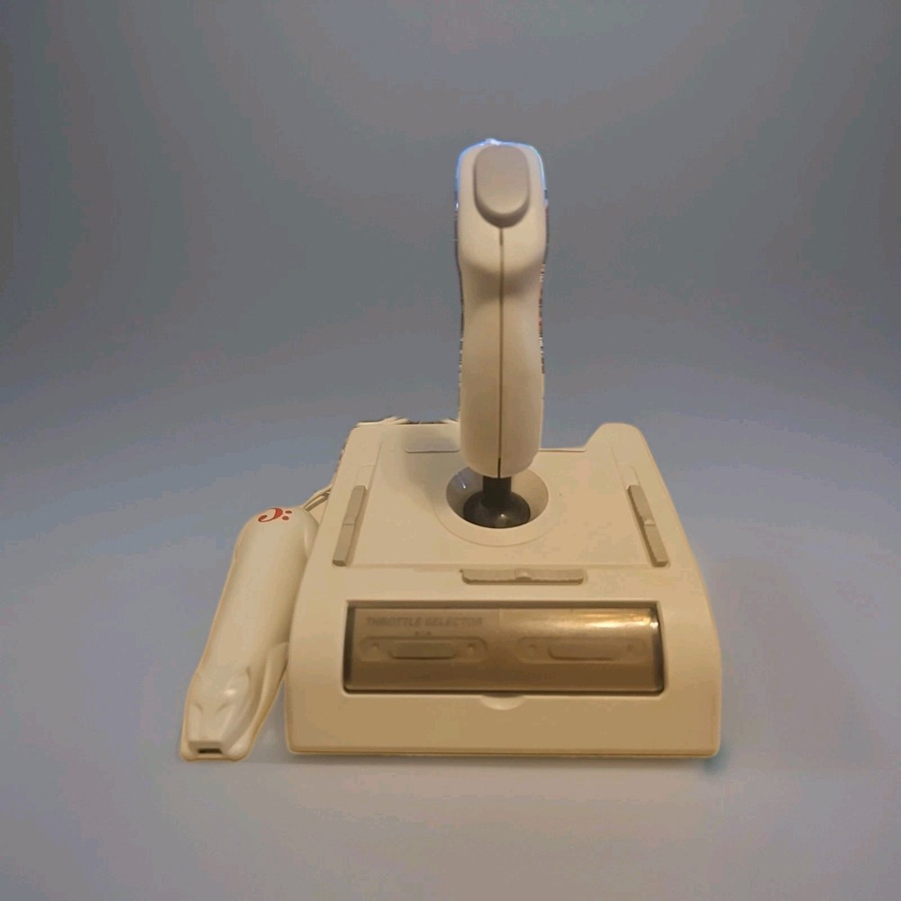 VTG Radio Shack Flight PC Joystick Controller & VTG Cat Optical Reader. Untested