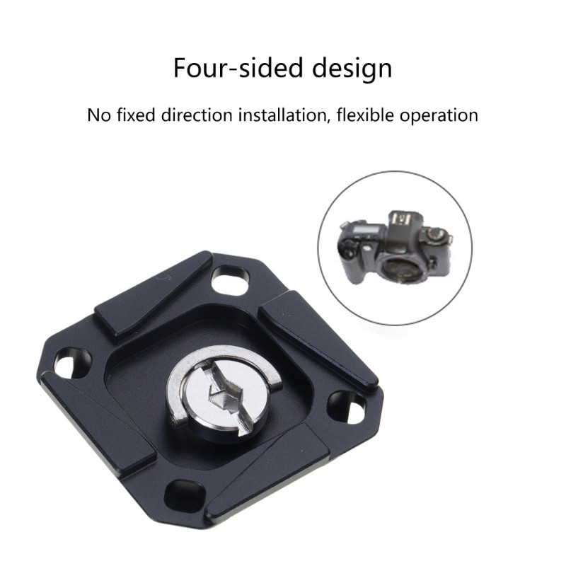 2pcs Multipurpose Quick Release Plate 38mm Arca Type for Camera Clip and Tripod
