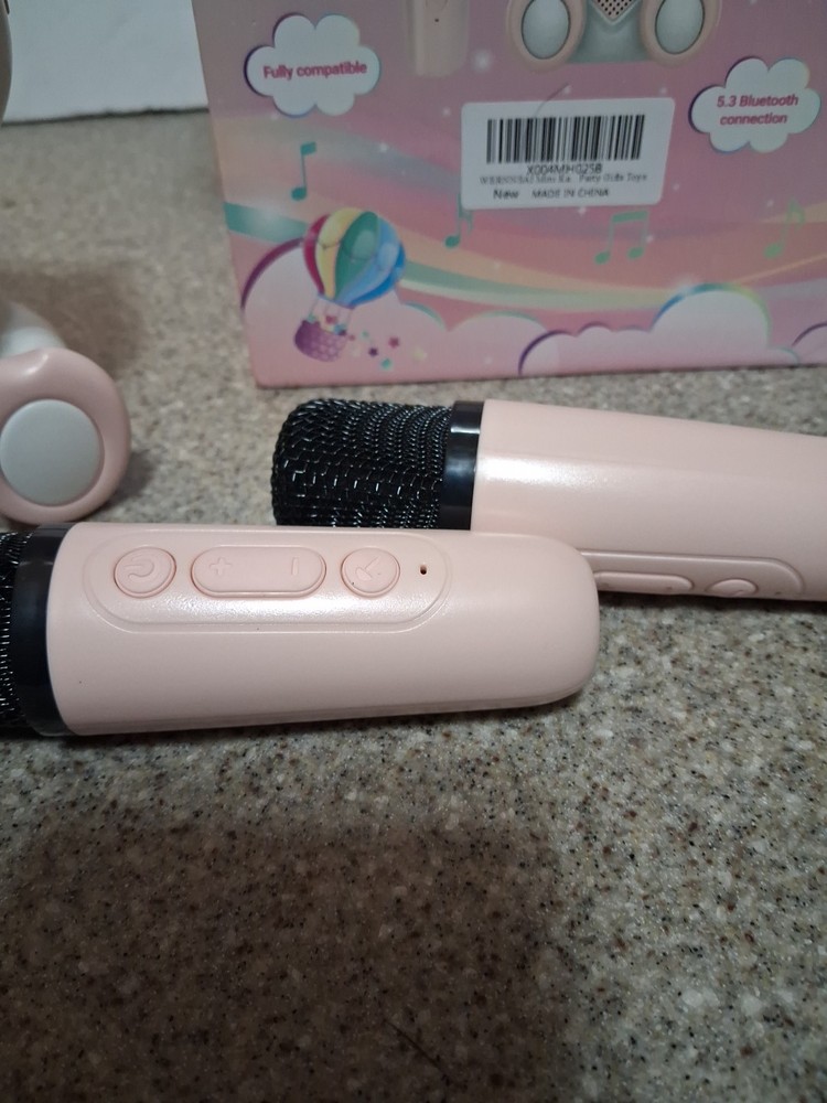 Wireless Karaoke Microphone Kit - Unicorn