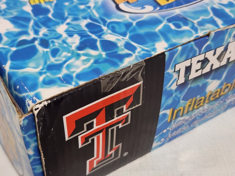 Pro Splash Texas Tech Red Raiders Inflatable Cooler-NEW