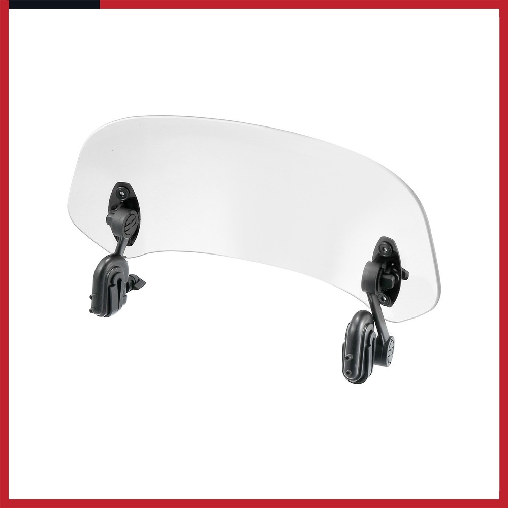 28.5cm Motorcycle Windshield Clear Lens Windshield Extension