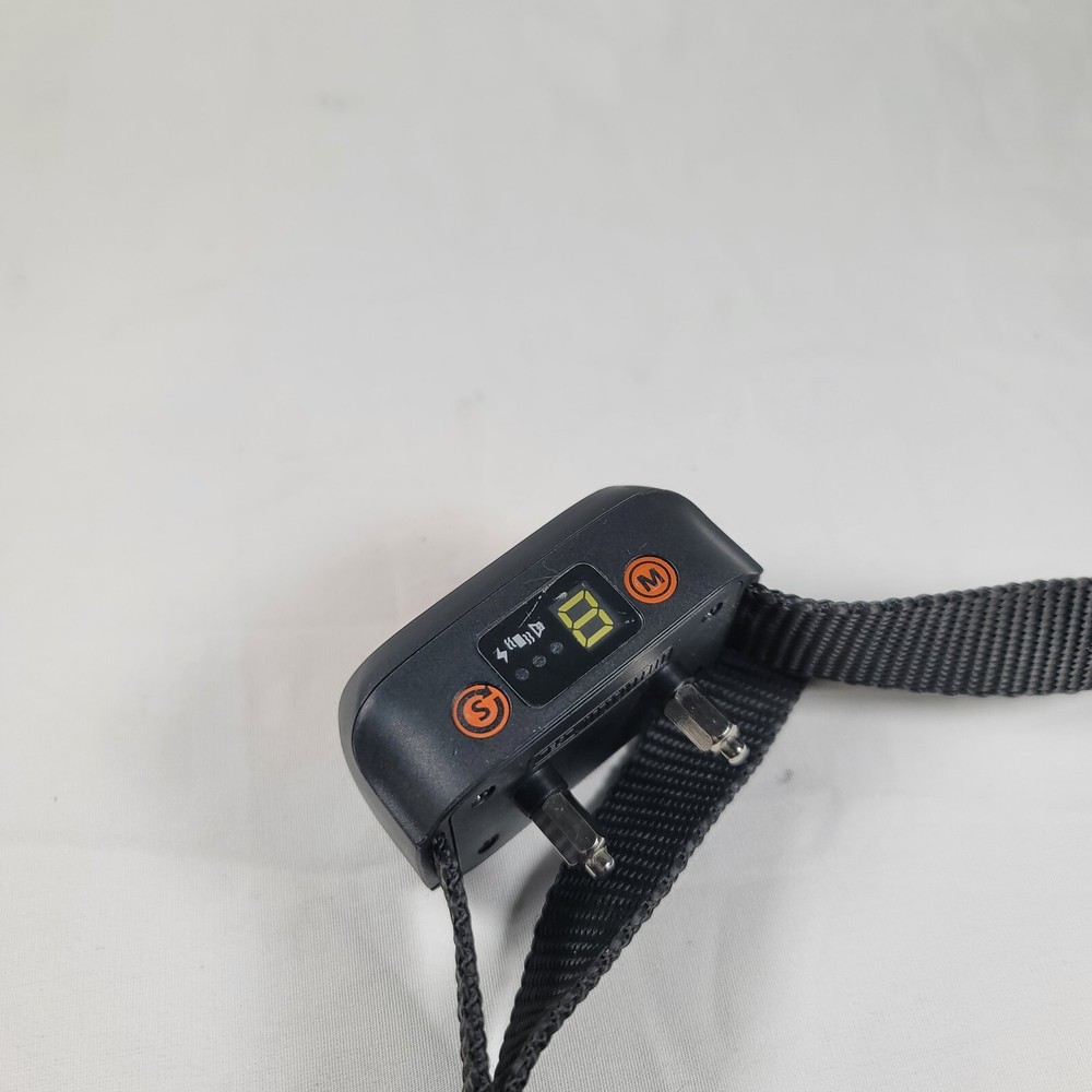 Pawious Bark Control Collar -Working -Orange- 15lb-115lb - 6"-21"