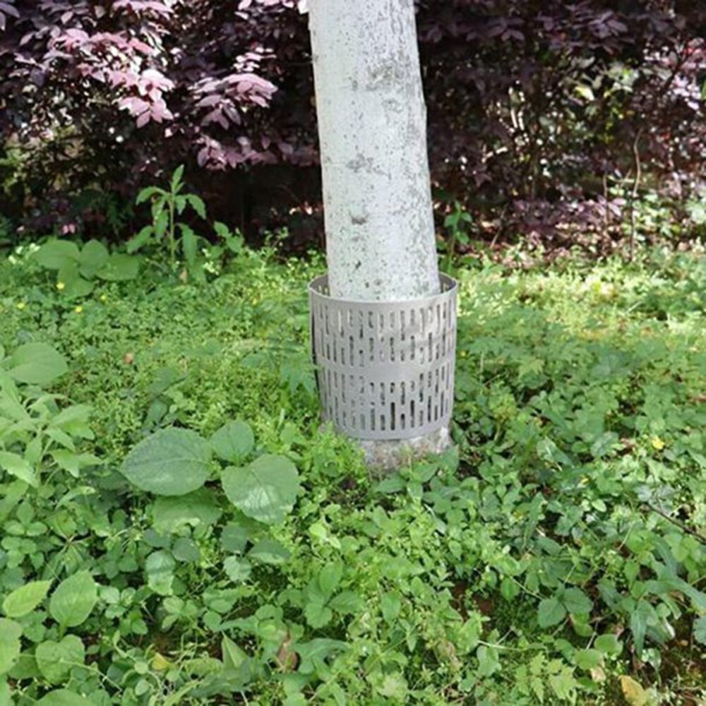 8Pcs Plastic Tree Trunk Protector Cover Interlocking Tree Trunk Wraps Tree Guard