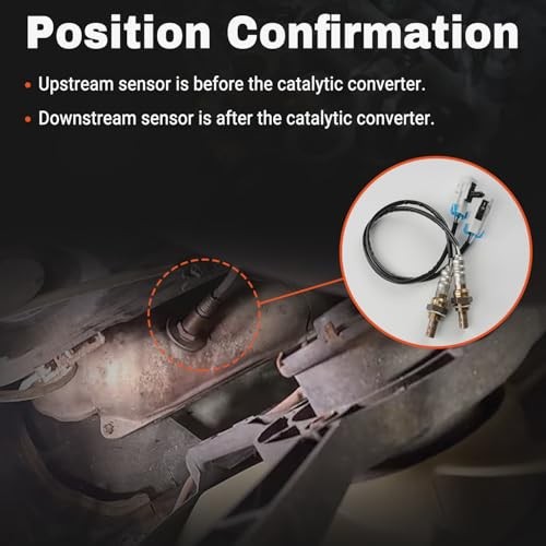 Set of Oxygen Sensor Upstream Downstream OSensor Compatible with003-005 Chevy 2