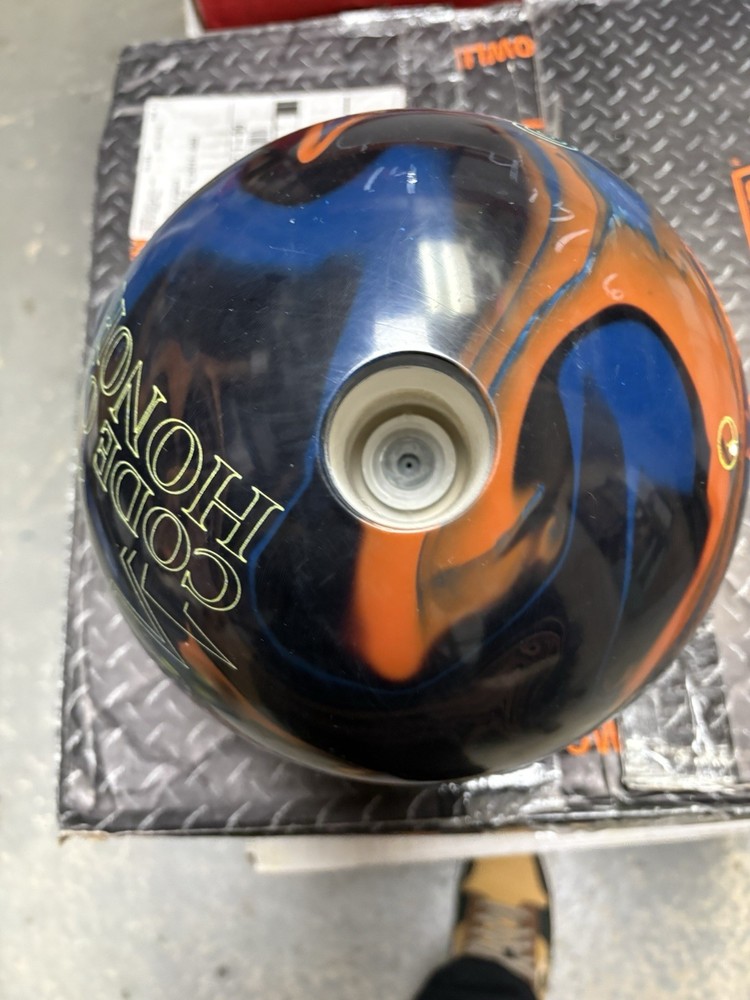 Used Ebonite Code Of Honor Bowling Ball 15 Pounds