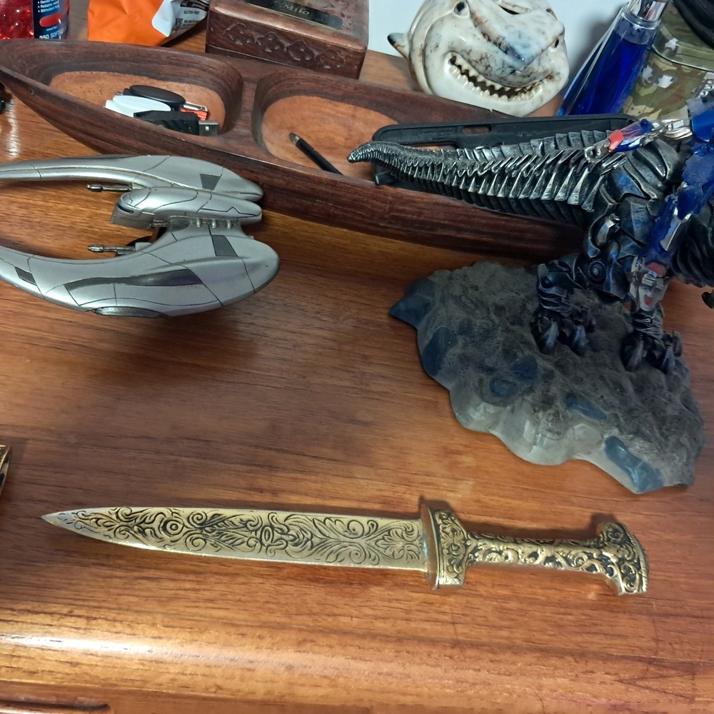 19th C Replica bronze khanjali Dagger Antique