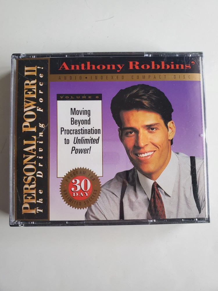 Anthony Robbins' Personal Power Volume 6 - Moving Beyond Procrastination CD