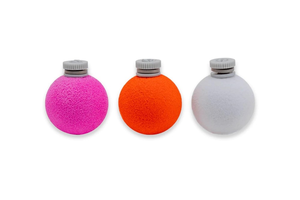 Biodegradable Strike Indicators - 3 Pack by Air-Lock 1", Multi-Color