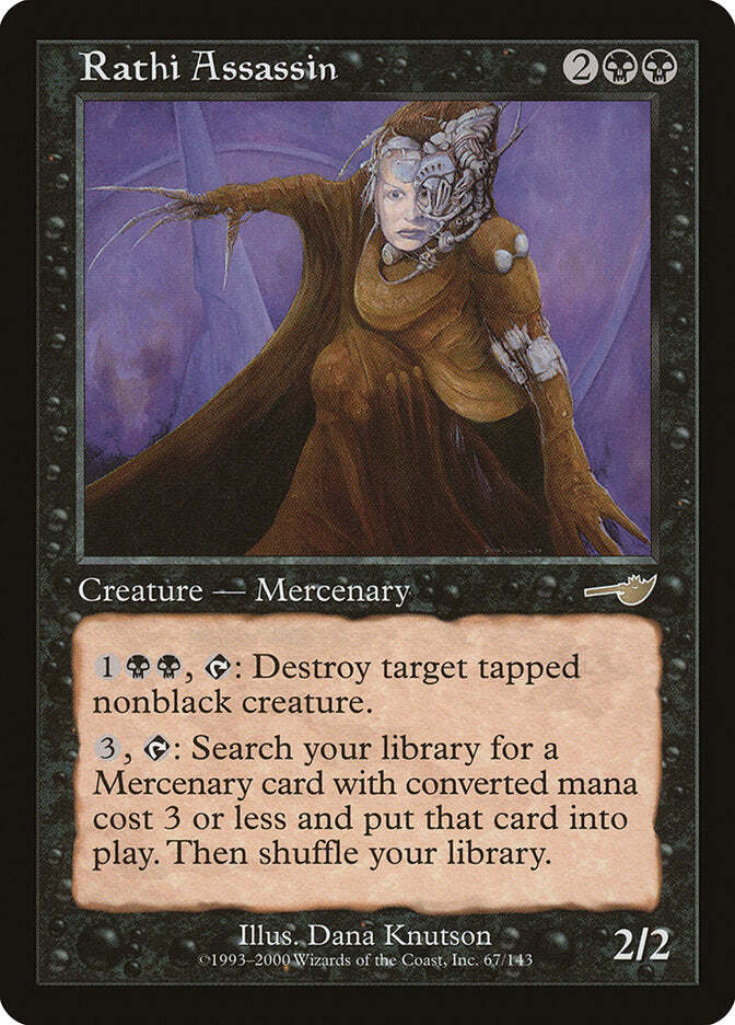 Rathi Assassin [Nemesis] Magic MTG