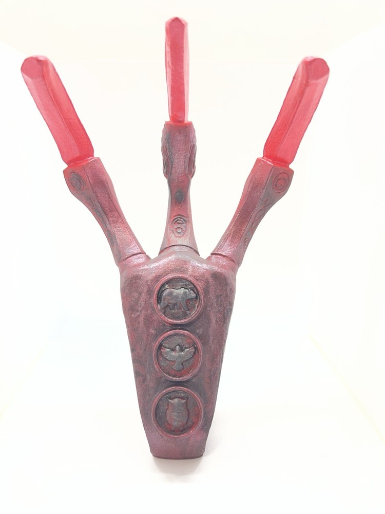 Ruby Dragon Claw Inspired By The Game Skyrim Is Hand Painted