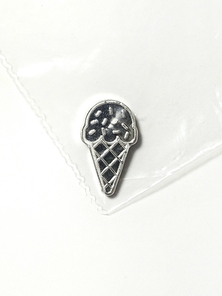 Ice Cream Cone 1 Gram .999 Fine Silver Bar 🍦