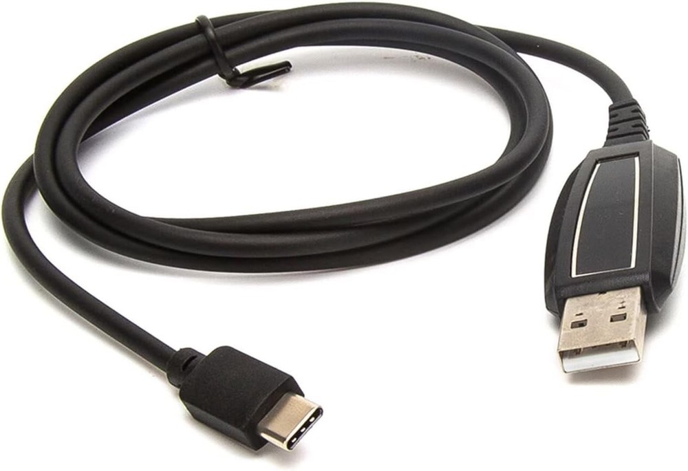 Type-C Two Way Radio USB Programming Cable Black-Programming Cable-Type C