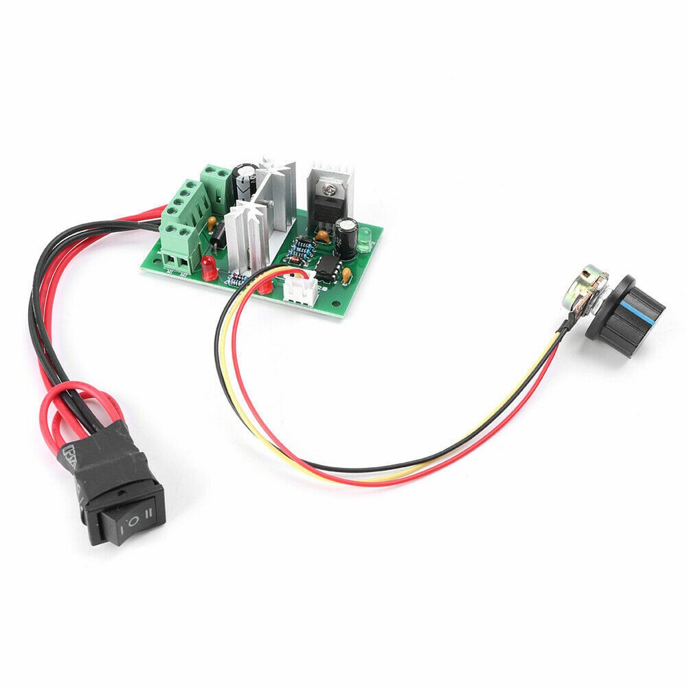 DC 6-30V Voltage Regulator 80W 10A Reversible Speed Control PWM Control Switch