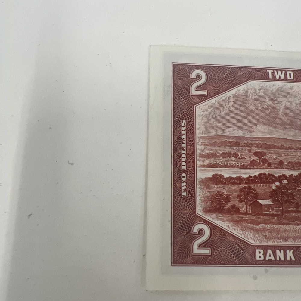 Bank Of Canada 67b Devils Face 1954 Uncirculated